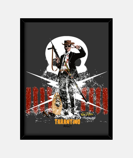 Framed tarantino addict
