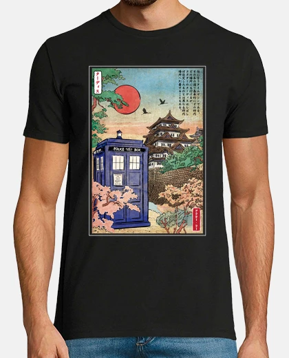 Tee-shirt tardis au japon