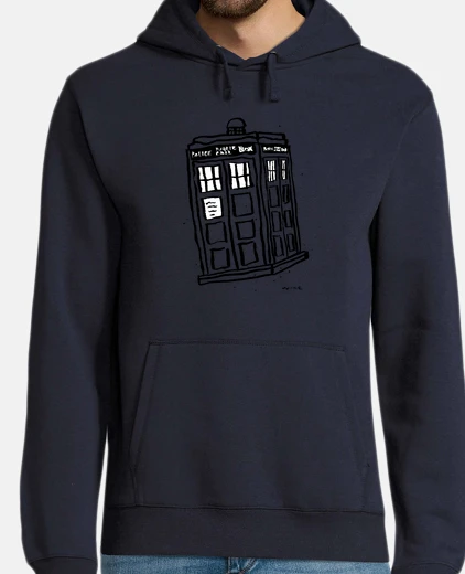 Sudadera tardis blue