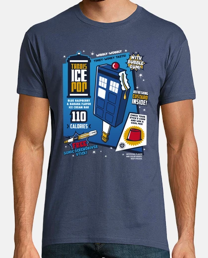 Tee-shirt Tardis Ice Pop 