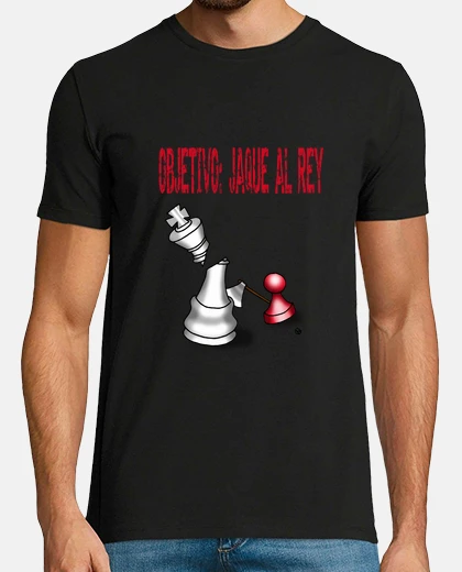 T-shirt target check the king