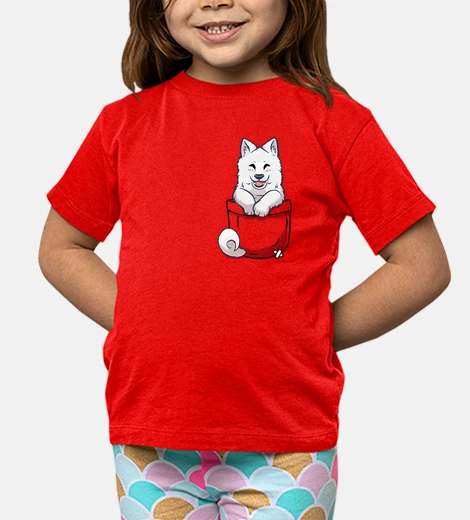 Abbigliamento tasca samoyed - camicia per bambini
