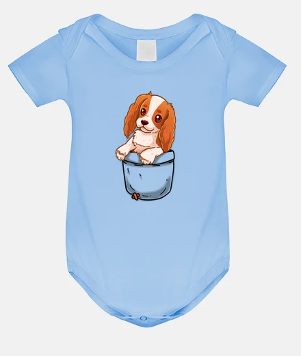 Abbigliamento tascabile simpatico cavalier charles sp