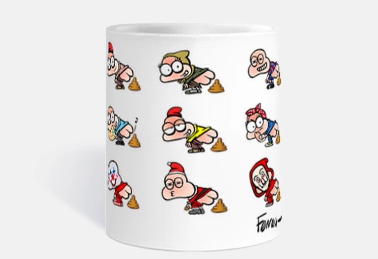Cup tassa caganers