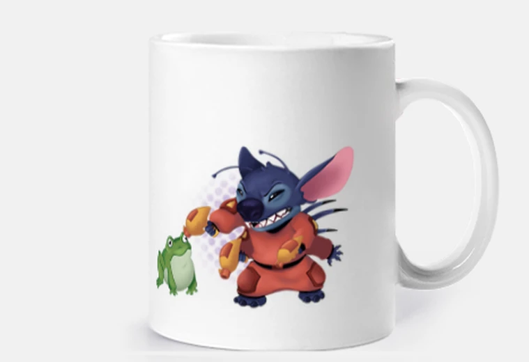 Mug tasse angry stitch - lilo and stitch - disney