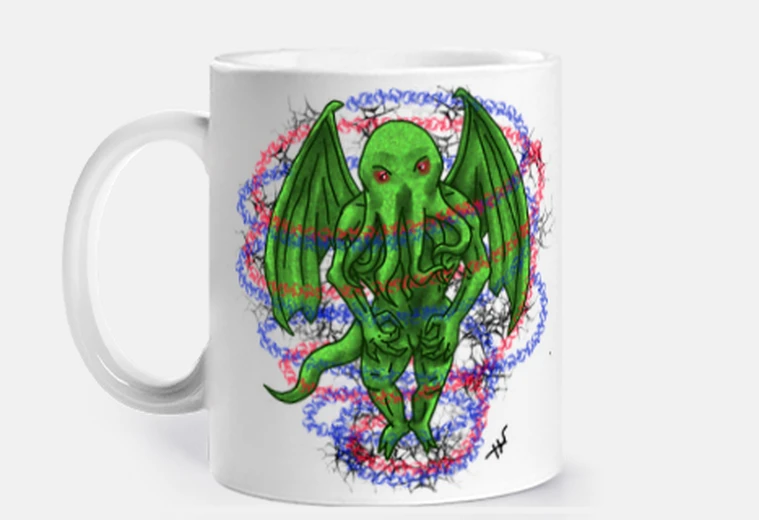 Mug tasse cthulhu 2 gaucher