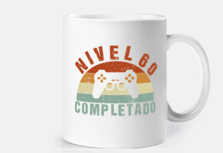 Mug tasse de jeu 60e anniversaire jouer
