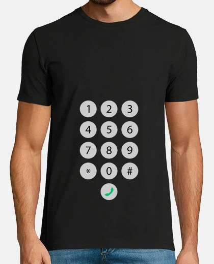 T-shirt tastiera del cellulare regalo