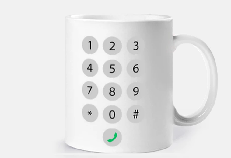 Tazza tastiera del cellulare regalo