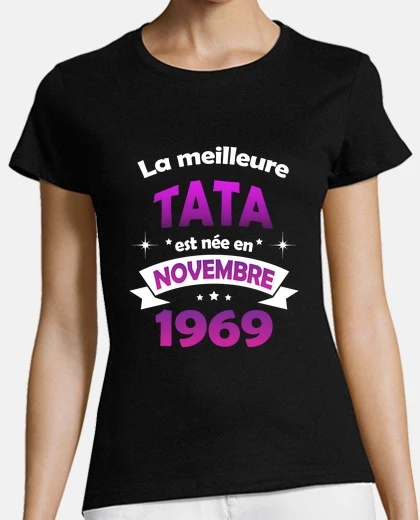 T-shirt tata da novembre 1969 regalo umoristico