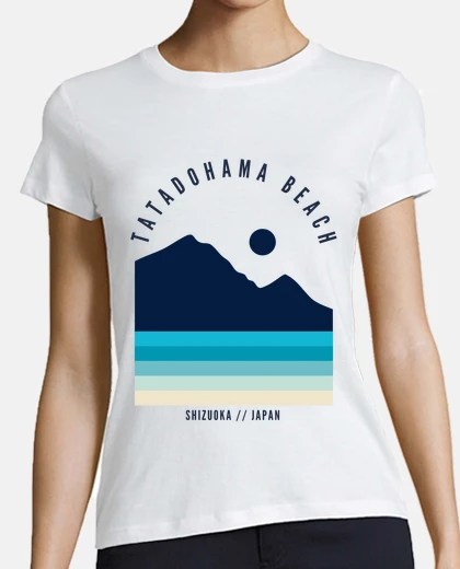T-shirt Tatadohama Beach Japan Retro Vintage