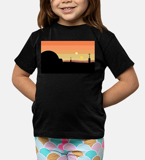 Ropa tatooine silueta lineas