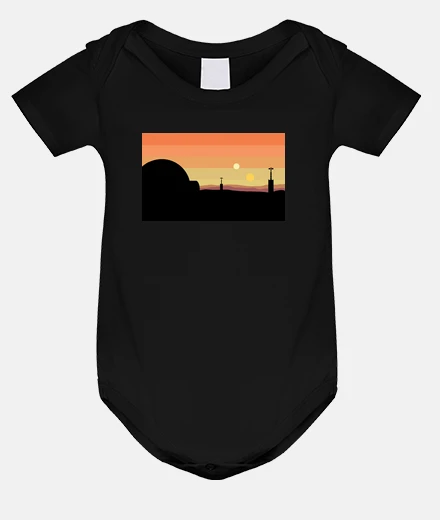 Ropa tatooine silueta lineas