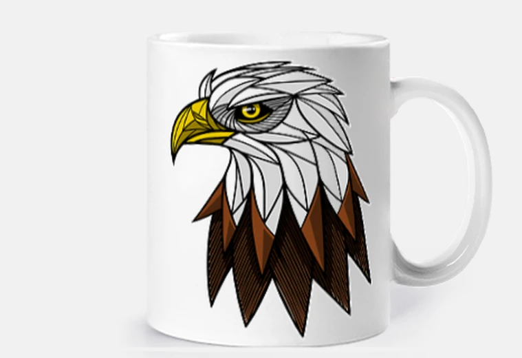 Mug tatouage d&#39;aigle