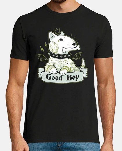 Tee-shirt tatouage de bull terrier
