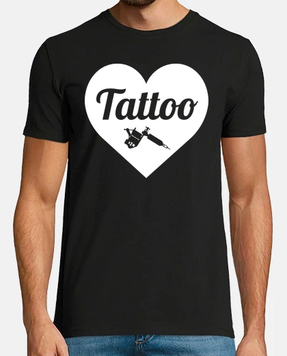 Tee-shirt Tattoo Love blanc