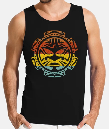 T-shirt tatuaggio del sole maori
