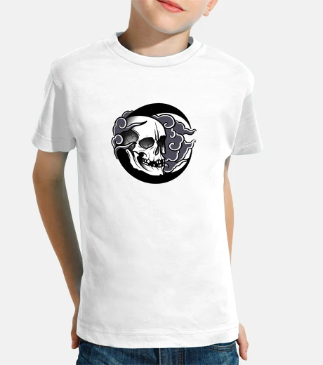 Abbigliamento tatuaggio teschio vecchia scuola
