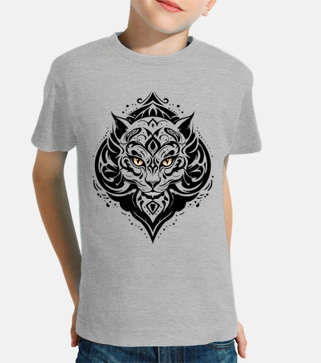 Ropa tatuaje de gato negro