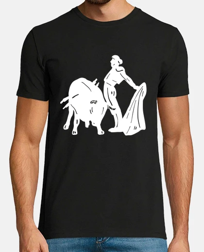 T-shirt tau corrida read oro e toro