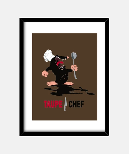 Cadre Taupe chef