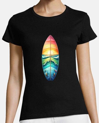 T-shirt tavola da surf solare