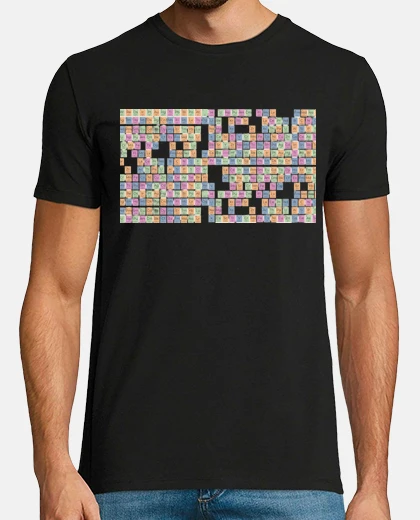 T-shirt tavola periodica degli elementi