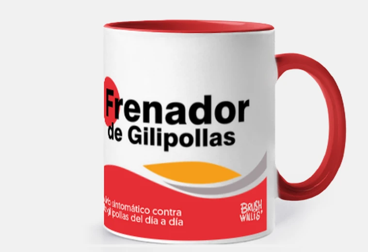 Taza Taza frenador gilipollas 