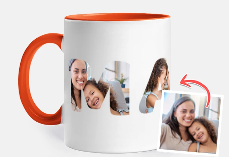 taza mamá fotos personalizables