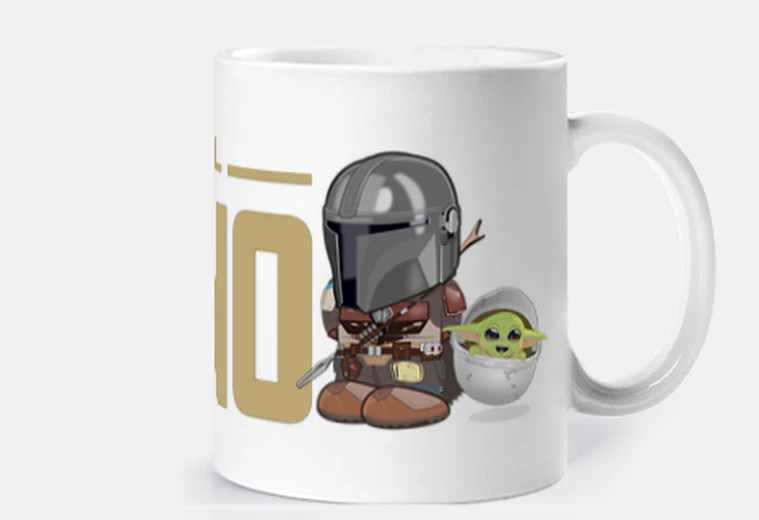 taza Mandalorian y The Child