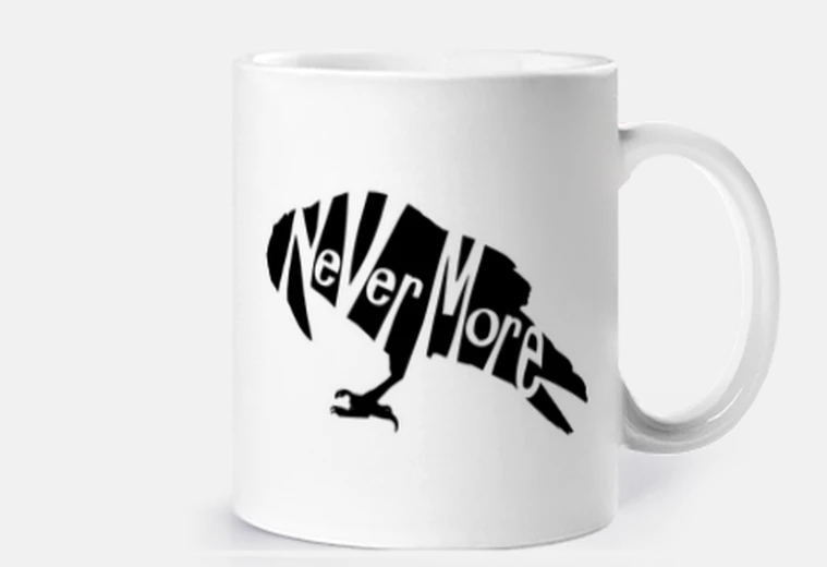 Taza Taza Nevermore de Poe