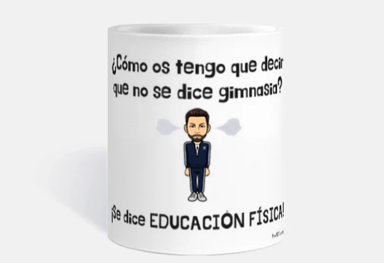 Taza Taza No gimnasia ProfEFurioso