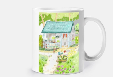 Taza Casita de cuento