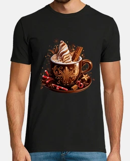 taza de chocolate caliente i amante del