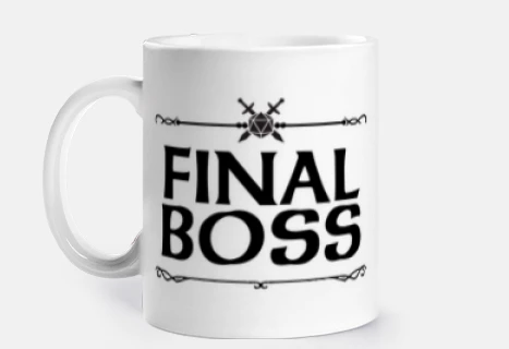 Taza FINAL BOSS