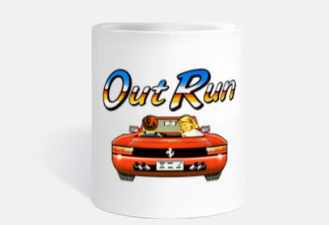Taza Out Run