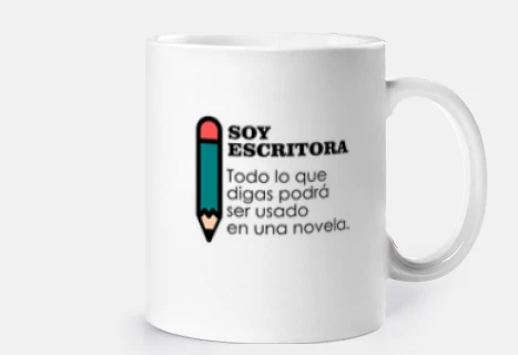 Taza Soy escritora