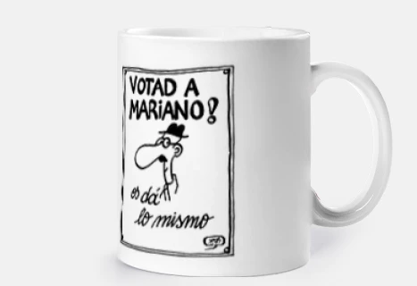 Taza Votad a Mariano