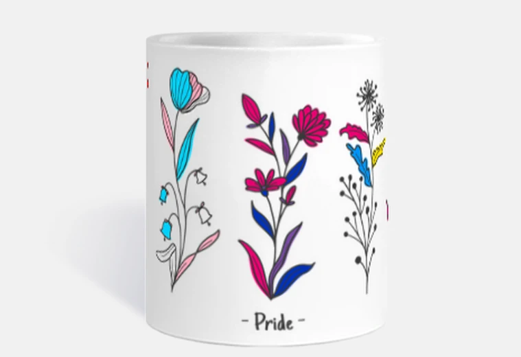 Tazza tazza - fiori di orgoglio - pride