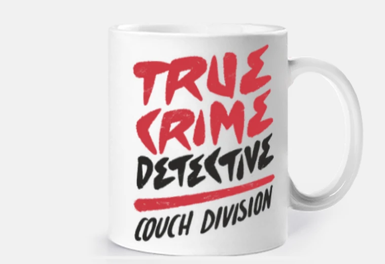 Tazza tazza da caffè da soggiorno personalizzabile per indagini penali da detective