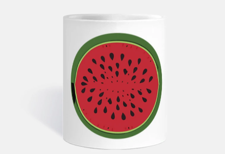 Tazza tazza di anguria palestinese