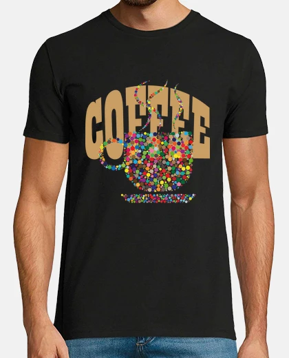 T-shirt tazza di caffè