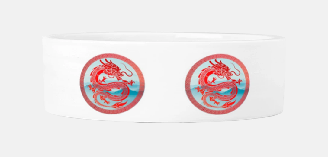 Mascotas tazza di drago cinese