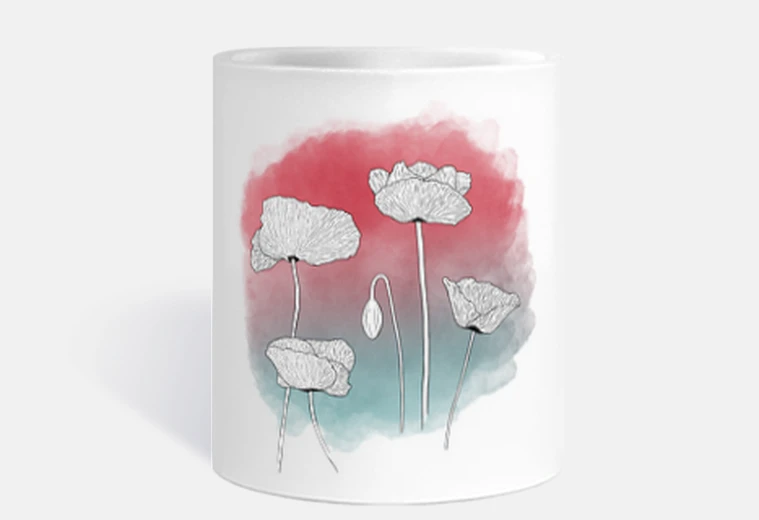 Tazza tazza papaveri
