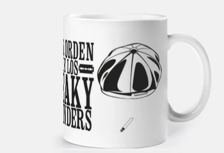 Tazza tazza per ordine los Peaky Blinders