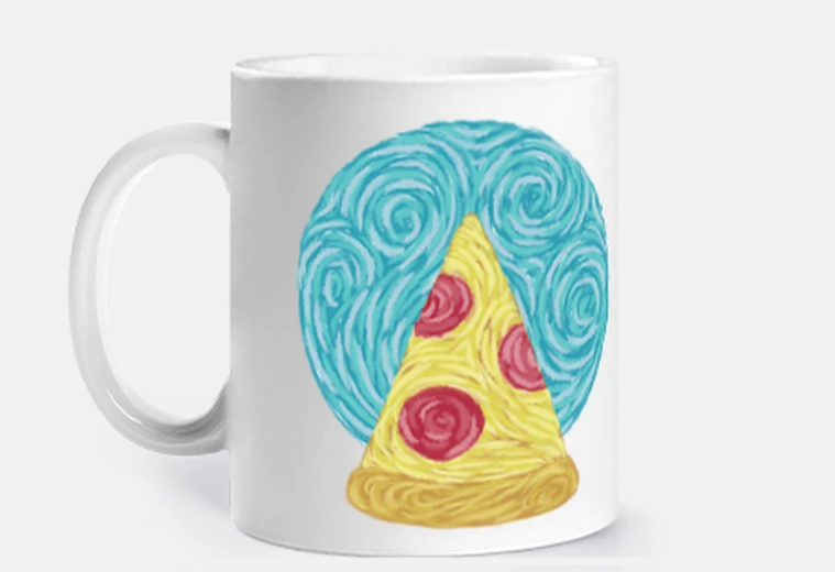 Tazza tazza pizziimpressionista