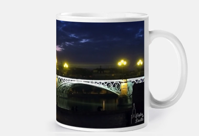 Tazza tazza ponte triana di siviglia
