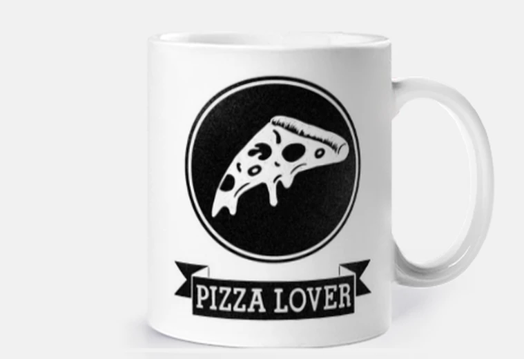 Tazza tazza timbro lover pizza
