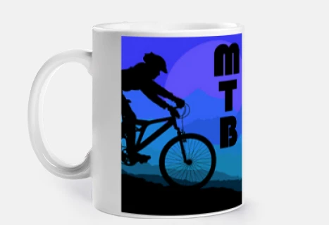 tazza bici mtb