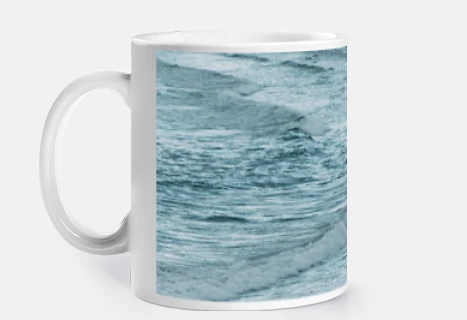 tazza donna onde